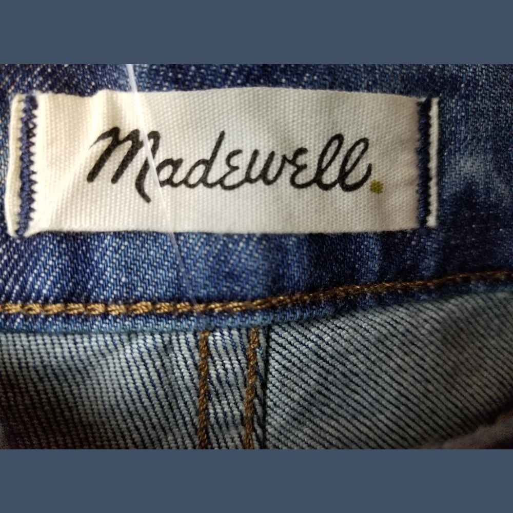 Madewell NWT HR Slim Boy Jeans Sz 25 - Picture 5 of 12
